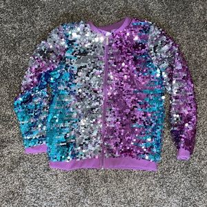Girls sequined jacket